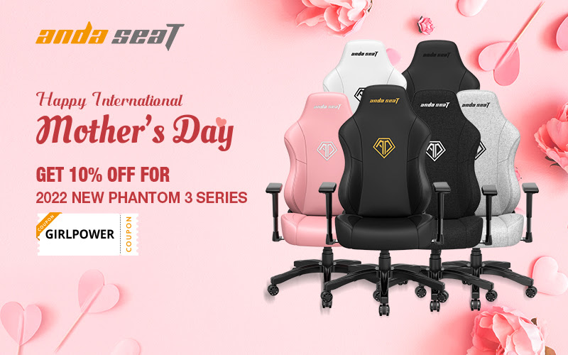 Celebrate International Women’s Day With Huge Savings On A Range Of Anda Seat Gaming Chairs 1