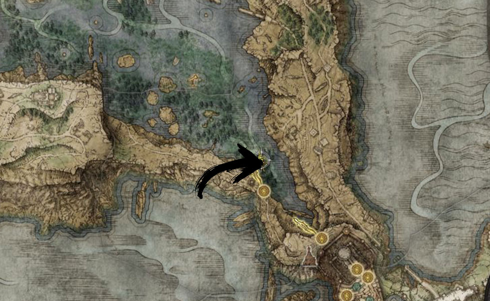 Elden Ring Guide: Map Fragment Location 23
