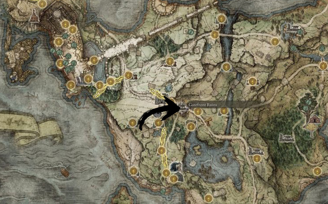 Elden Ring Guide: Map Fragment Location 10
