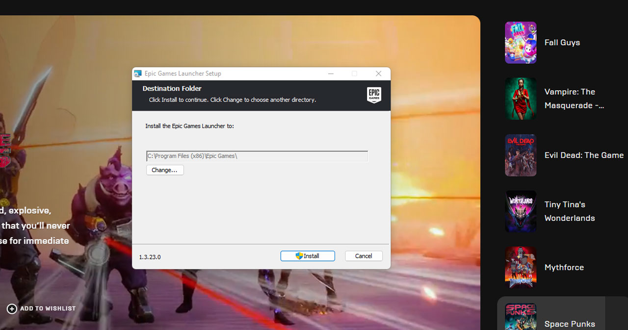 How to Install Epic Games Store and Download Fortnite on PC