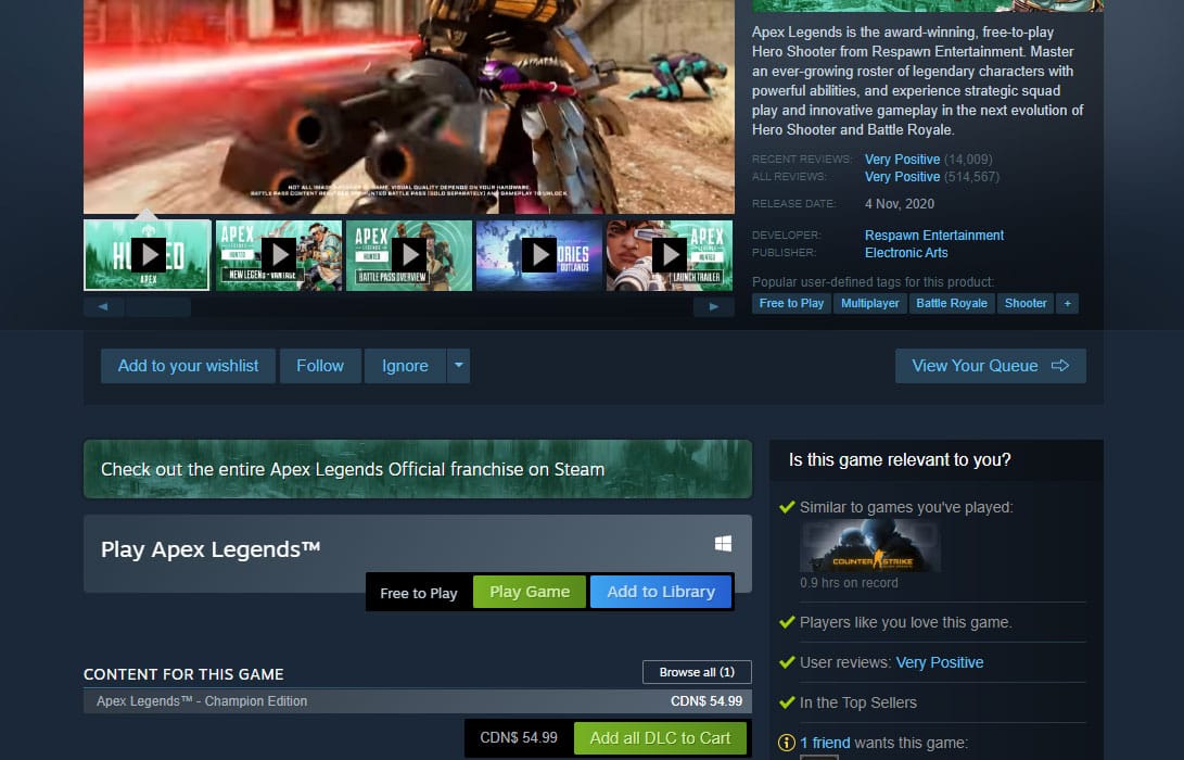 How to download and Install Apex Legends on PC