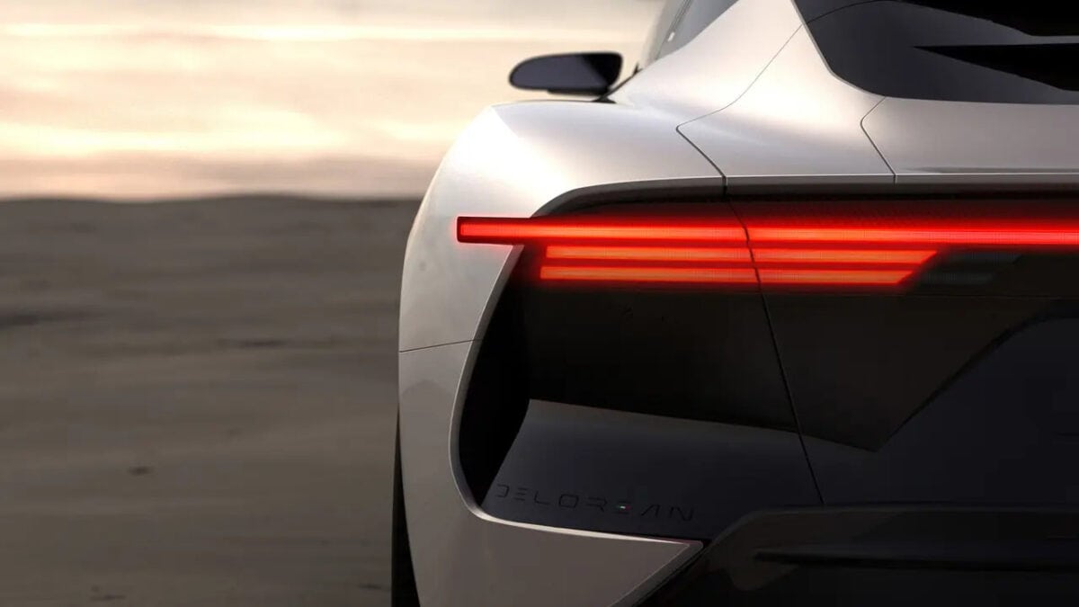 DeLorean Returns With The Gull-winged New Alpha 5 Electric Vehicle 2