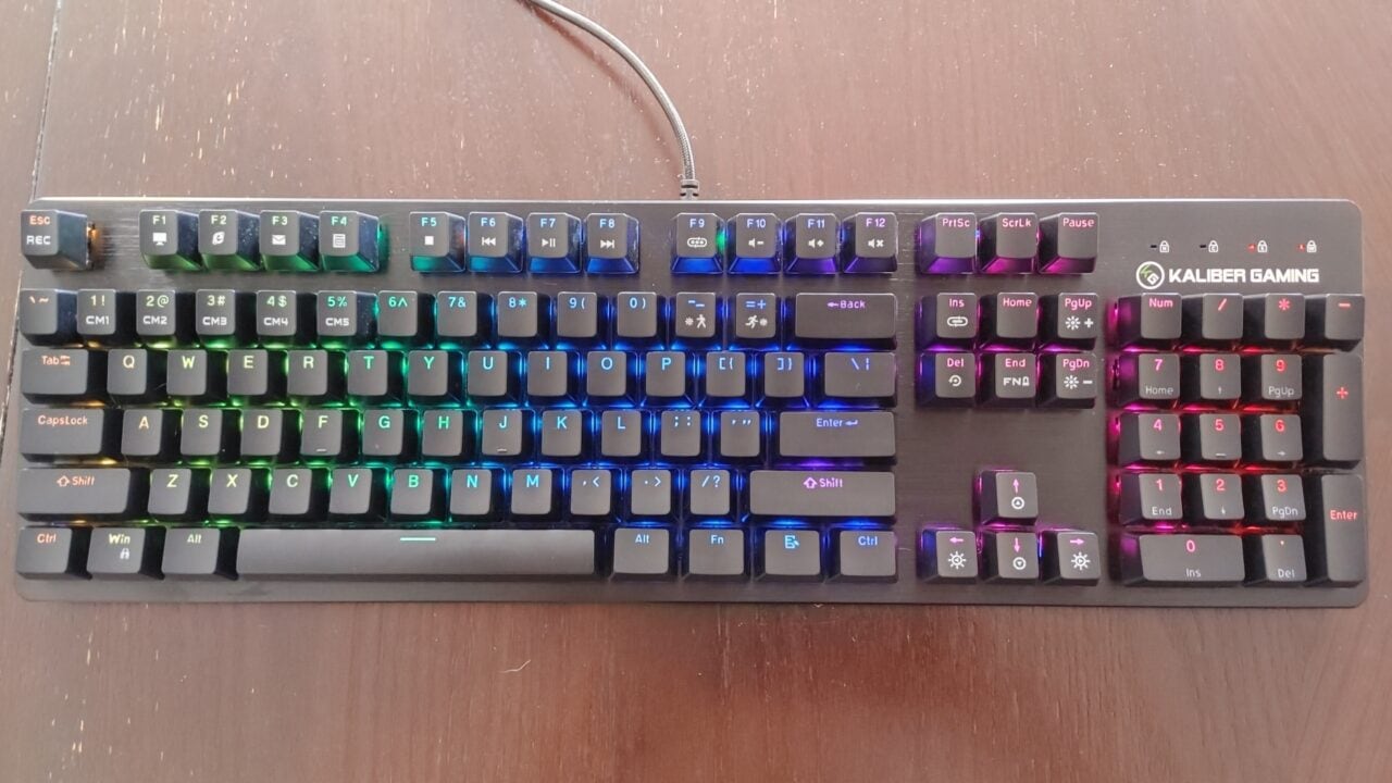 IOGEAR Kaliber Gaming HVER Stealth Keyboard Review IOGEAR Kaliber Gaming HVER Stealth Keyboard Review