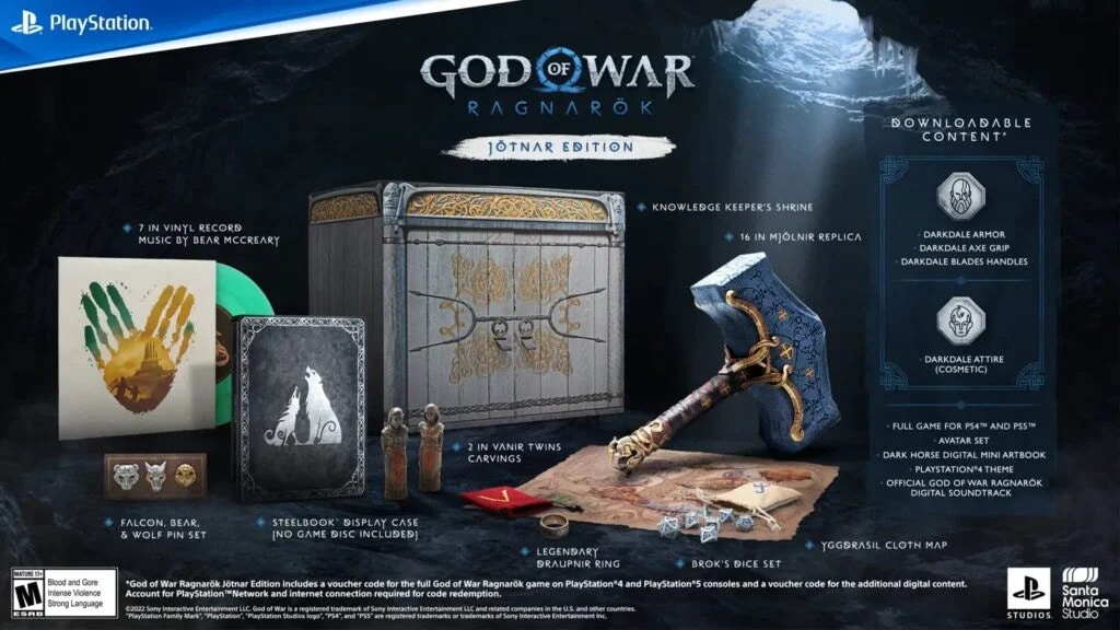 God Of War Ragnarök Pre-Orders Are Available Now In 4 Separate Editions 