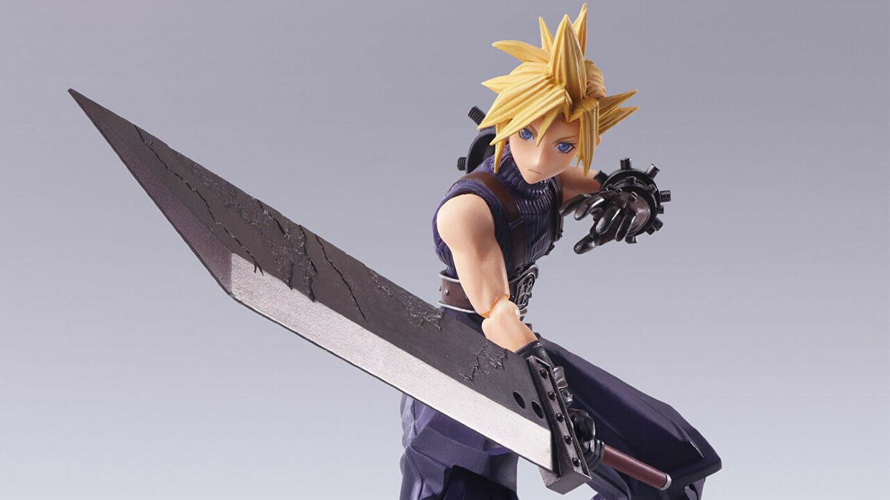 Square Enix Announces it's Selling a Final Fantasy VII Cloud Figure that comes with an NFT