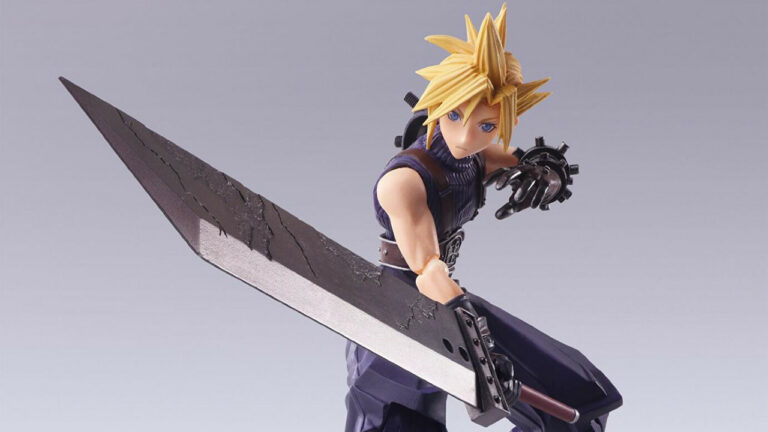 Square Enix Announces Final Fantasy VII Cloud Figure that comes with an NFT