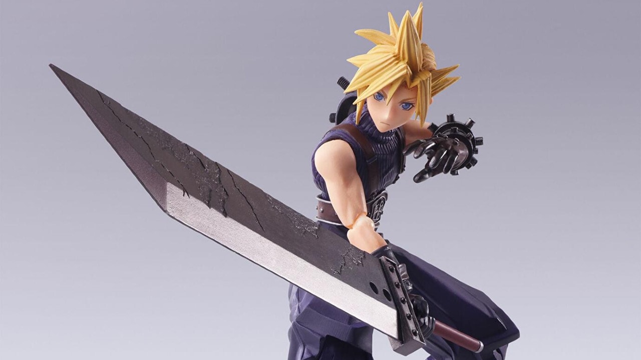 Square Enix Announces it's Selling a Final Fantasy VII Cloud Figure that comes with an NFT