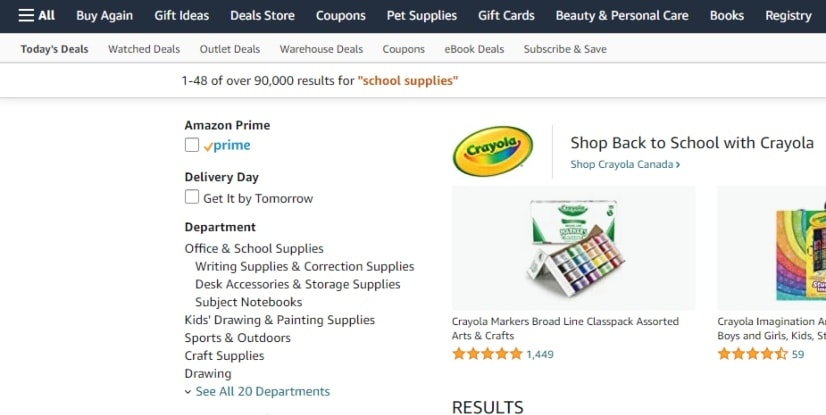 Online Shopping Has Reshaped Back-to-School