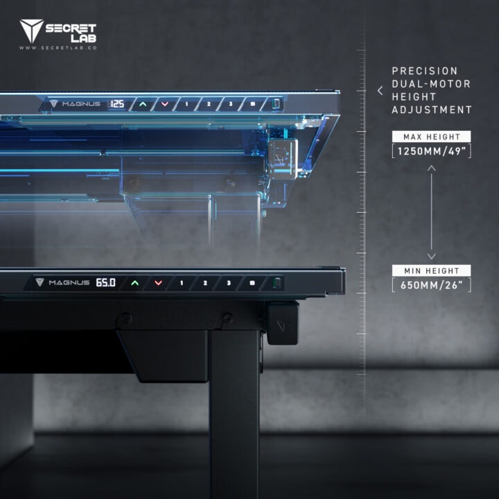 SecretLab Elevates the Desk Game With Magnus Pro
