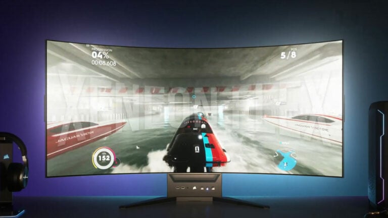 CORSAIR Reveals Game Changing 45-inch Bendable OLED Gaming Monitor At gamescom