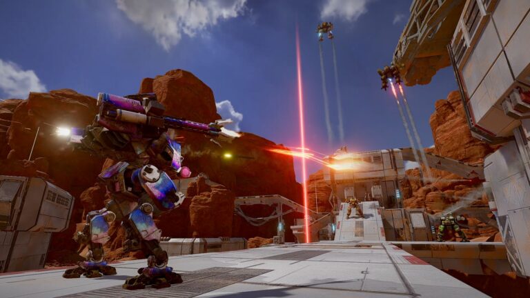 Galahad 3093, Adrenaline-Filled Mech Shooter Released Today