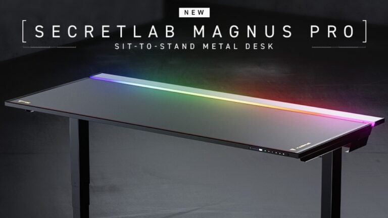 SecretLab Elevates the Desk Game With Magnus Pro