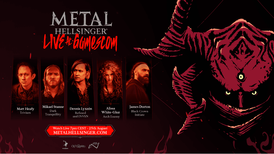 Gamescom Hosting Metal: Hellsinger For A Hardcore Gaming Concert On August 25