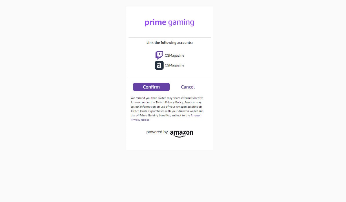 How To Link Twitch To Amazon Prime