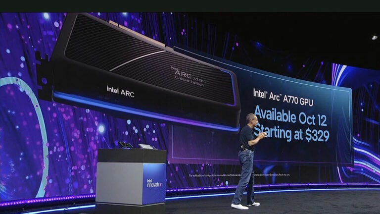 Intel Lifts The Curtain The Arc A770 GPU, Launches October 12th
