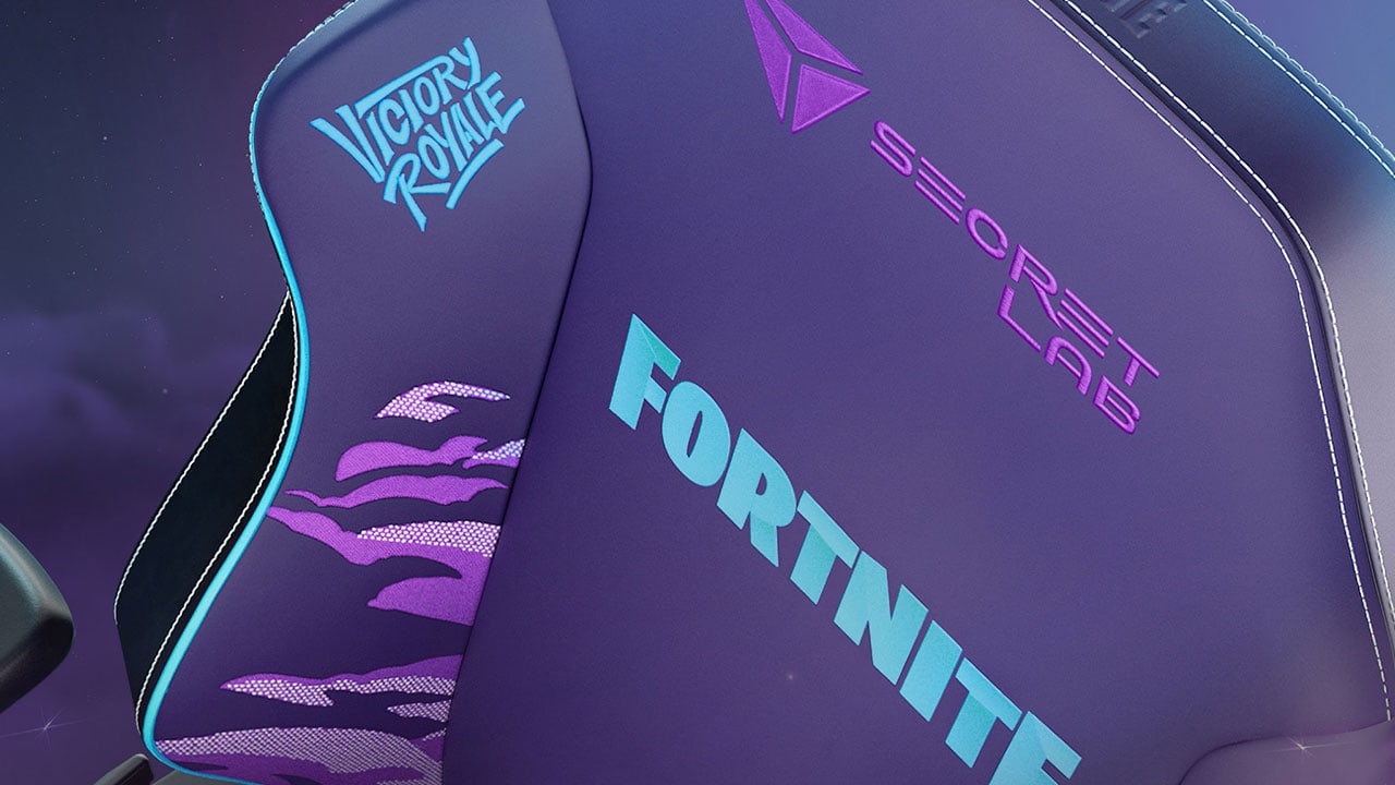 Secretlab & Fortnite Mashup For TITAN Evo 2022 Battle Bus Edition 4