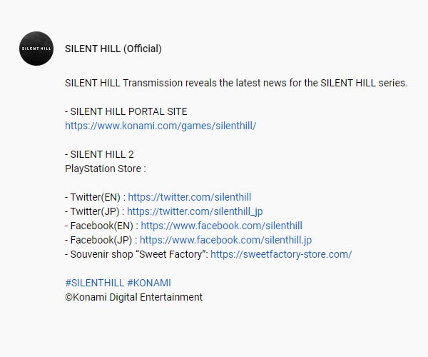 The Titles Of Unannounced Silent Hill Games Leaked Via Transmission Youtube Page The-Titles-Of-Unannounced-Silent-Hill-Games-Leaked-Via-Transmission-Youtube-Page 397671