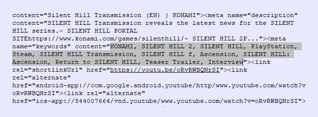 The Titles Of Unannounced Silent Hill Games Leaked Via Transmission Youtube Page The-Titles-Of-Unannounced-Silent-Hill-Games-Leaked-Via-Transmission-Youtube-Page 714685