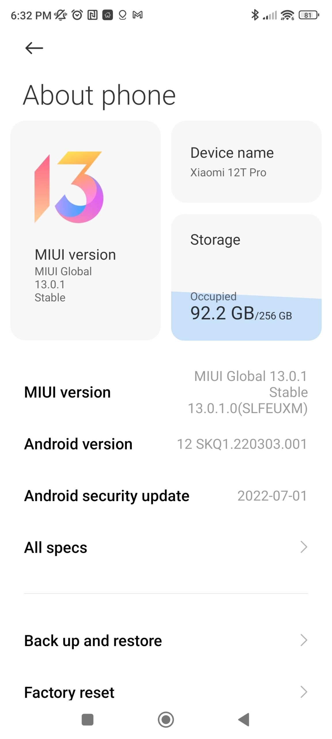 Xiaomi 12T Pro Smartphone Review Xiaomi 12T Pro Review 9