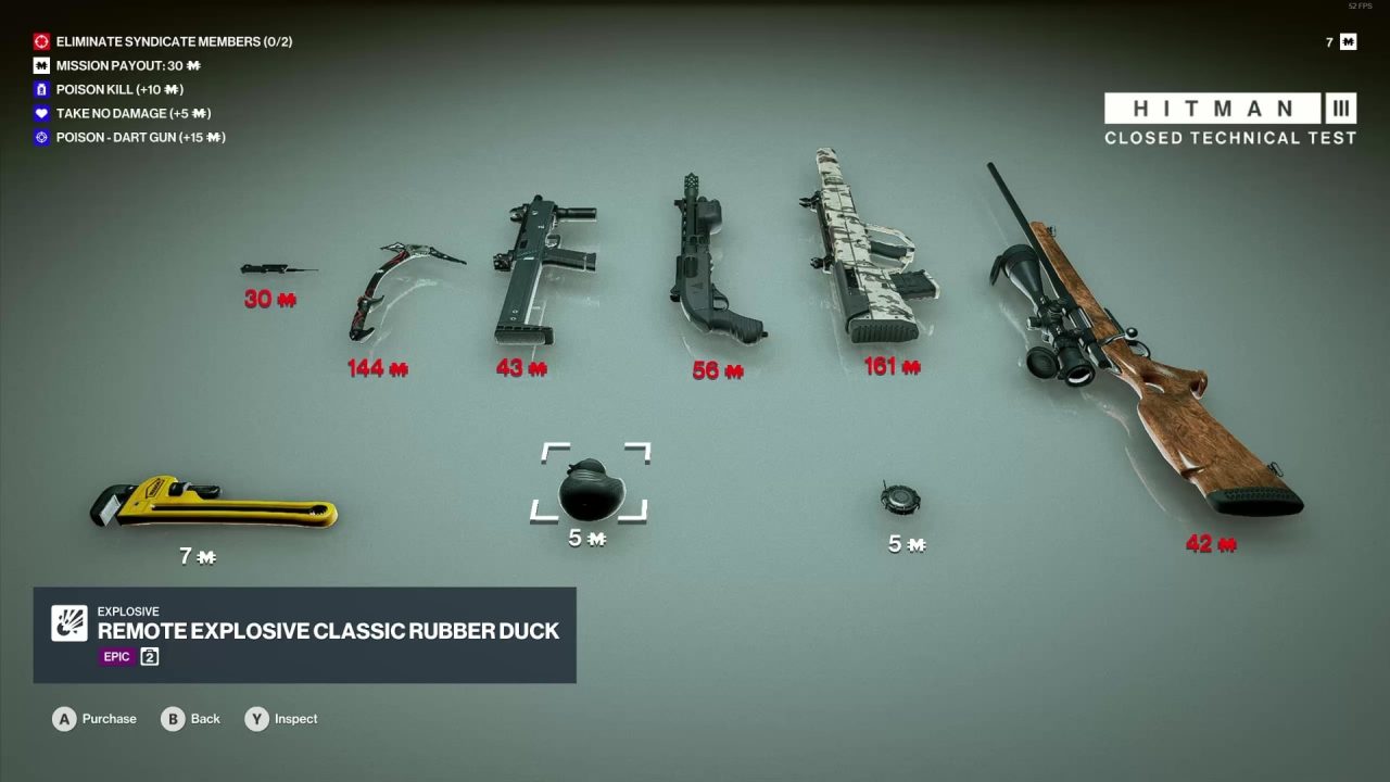 hitman 3 freelancer closed technical test preview 060635
