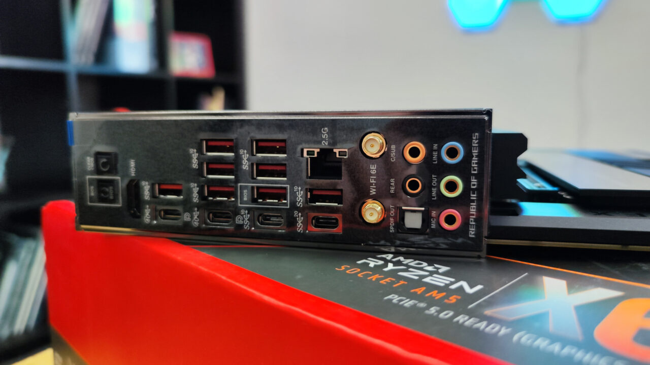 asus rog cross x670e hero motherboard review 873906