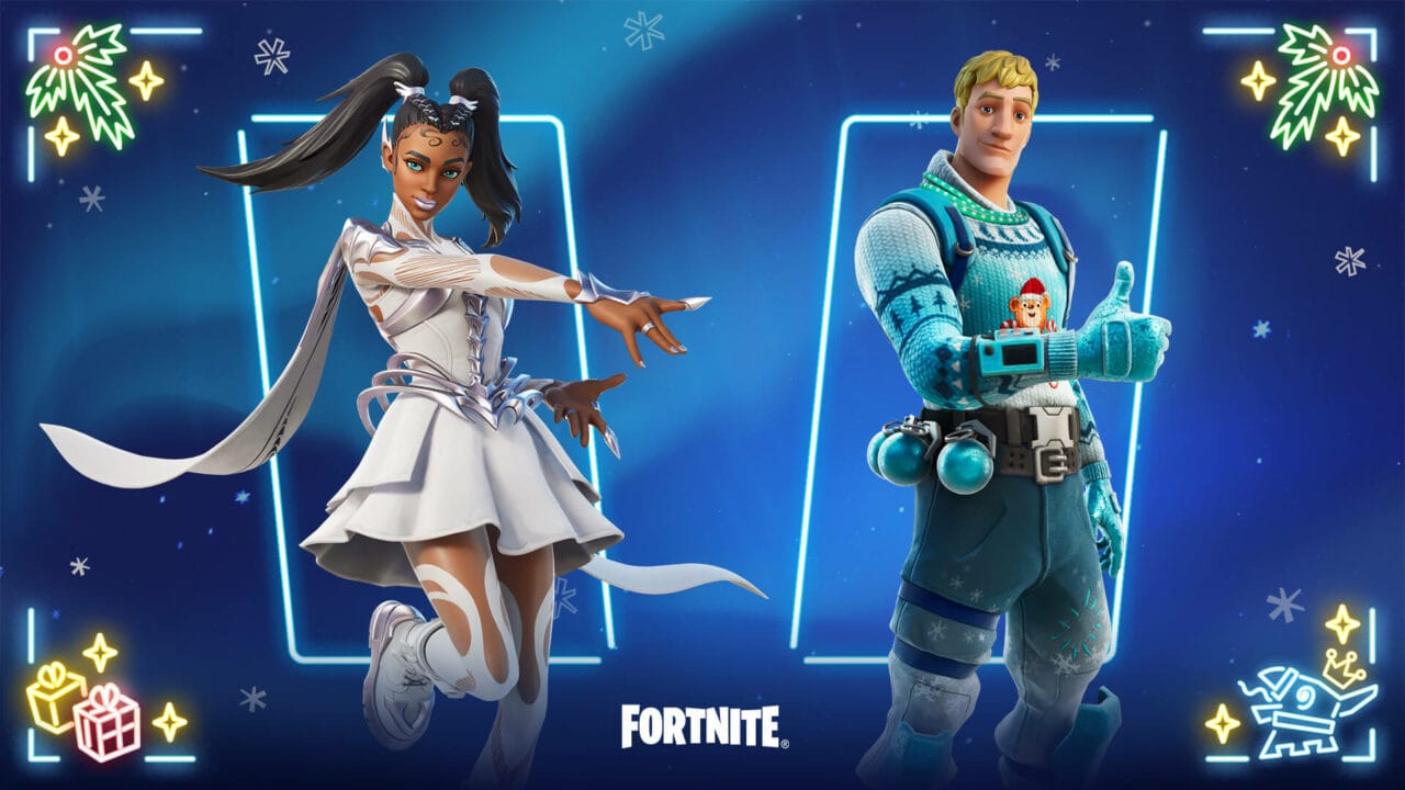 fortnite winterfest 2022 unwrap free in game items festive tools more 407488
