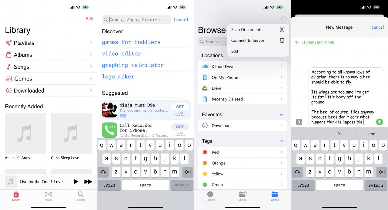 new iphone ui trick lets users implement font changes with a caveat 374515