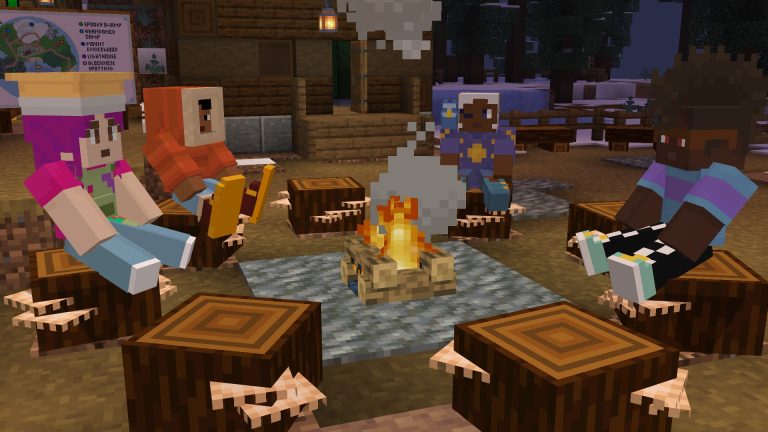 Mattel x Minecraft Collab: New Elderwood DLC Map And Toy Line