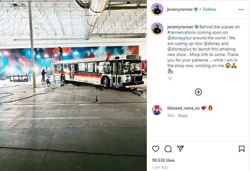 jeremy renners teases new rennervations a 4 part docuseries on disney 23021602
