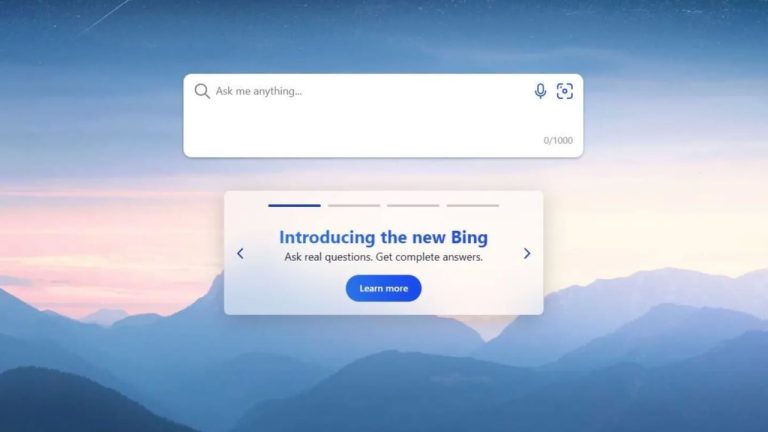 Microsoft Announces New Bing, Bringing AI to Search in a Fresh Way