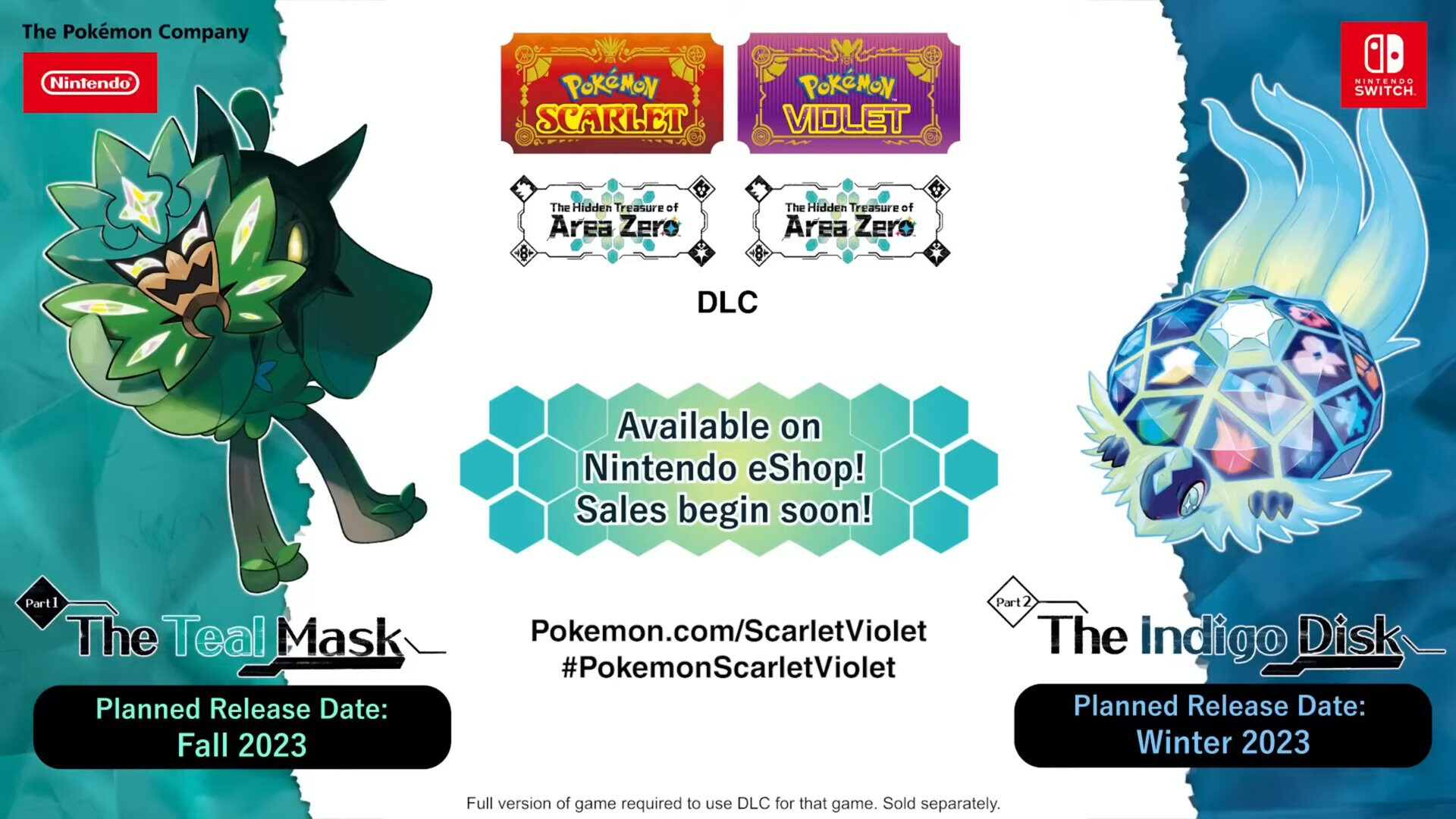 Pokemon Presents Event Reveals Scarlet Amp Violet Dlc New Show And Sleep Returns 23022702 7