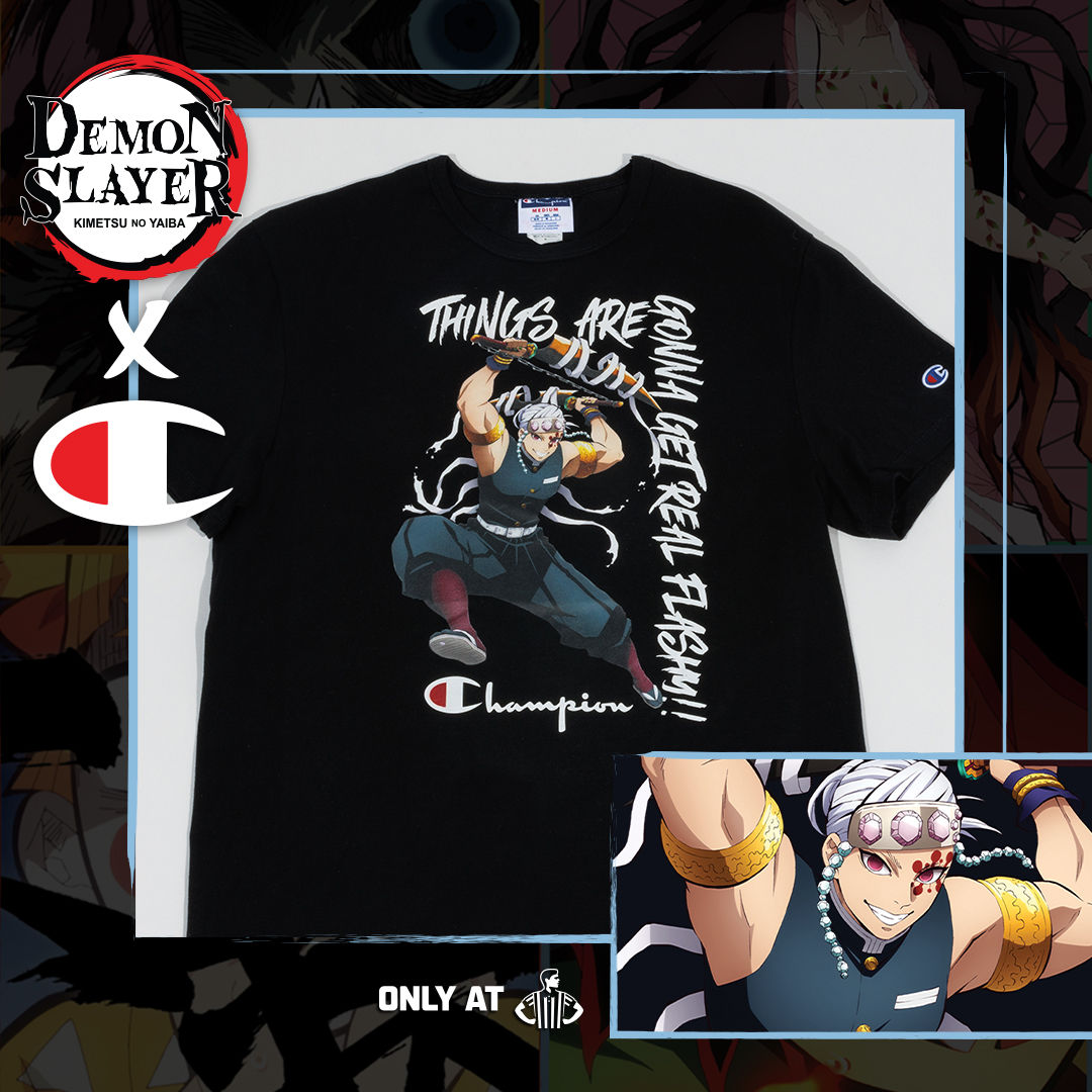 Demon Slayer: Kimetsu no Yaiba And Champion Create Special Foot Locker Apparel Collection 3