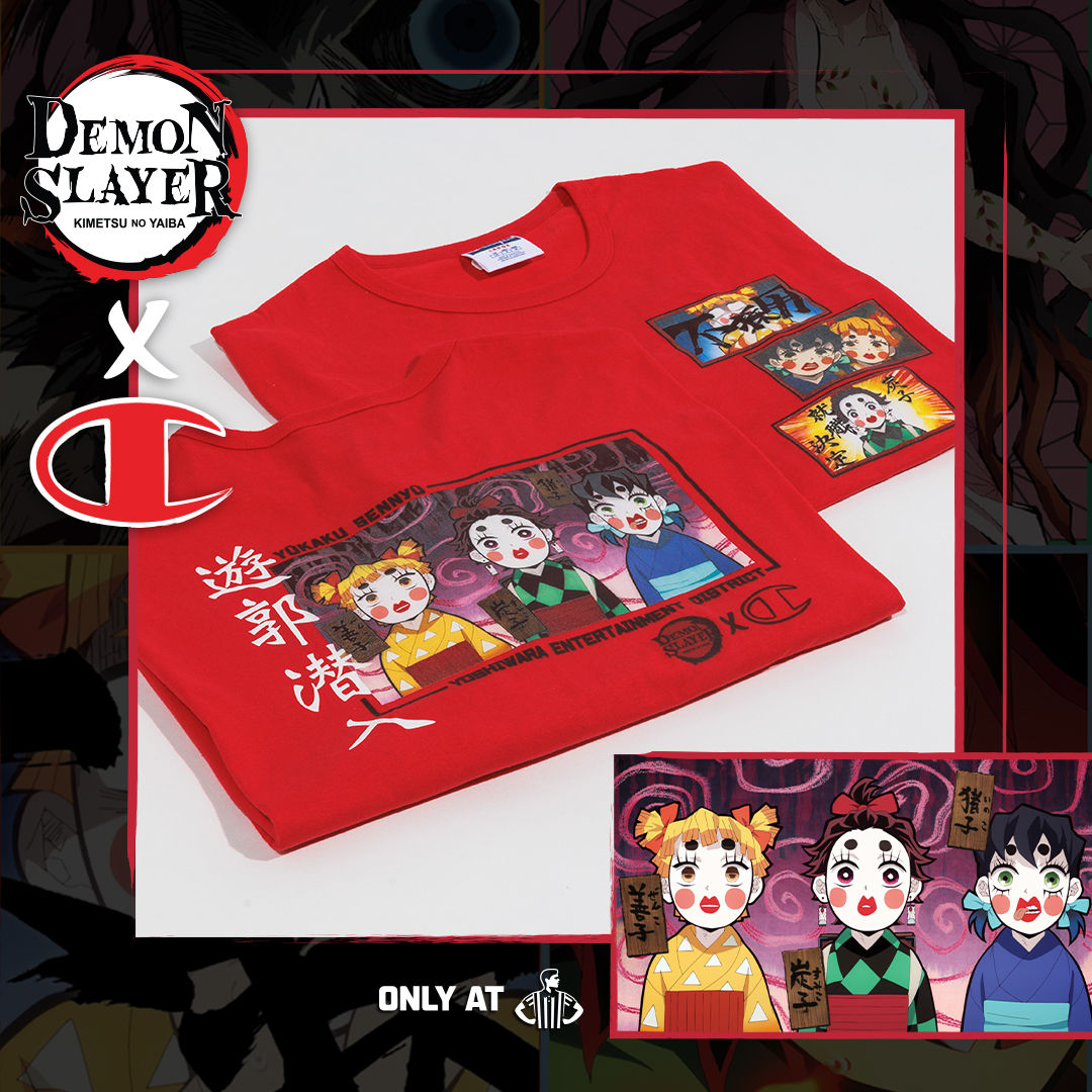 Demon Slayer: Kimetsu no Yaiba And Champion Create Special Foot Locker Apparel Collection 4