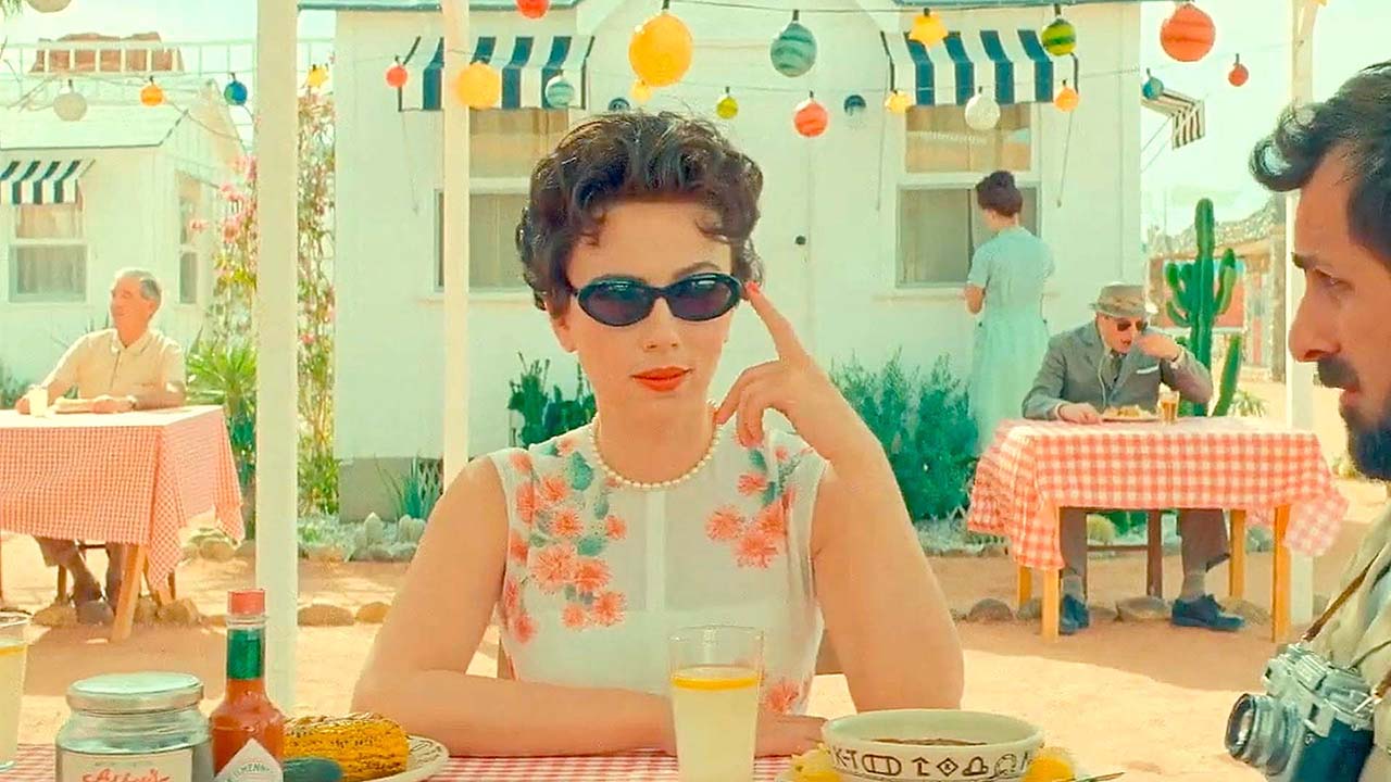 Marvel actress Scarlett Johansson is staring in summer flick Asteroid City, directed by Wes Anderson.