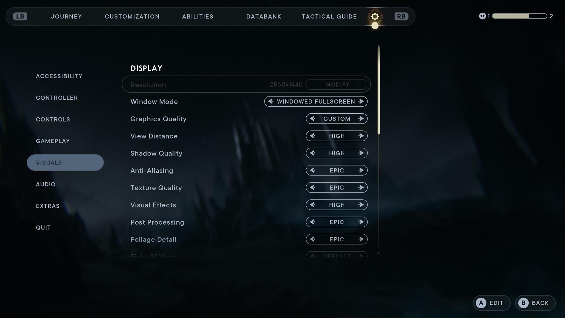 tech report star wars jedi survivor performance and pc menus breakdown 23042704 2