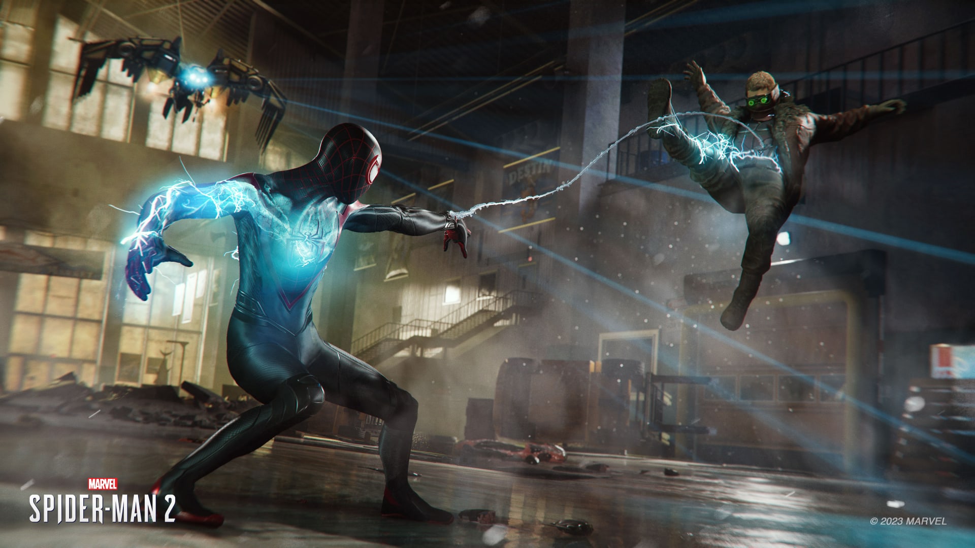 spiderman 2 miles combat