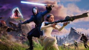 star wars fortnite update crossover