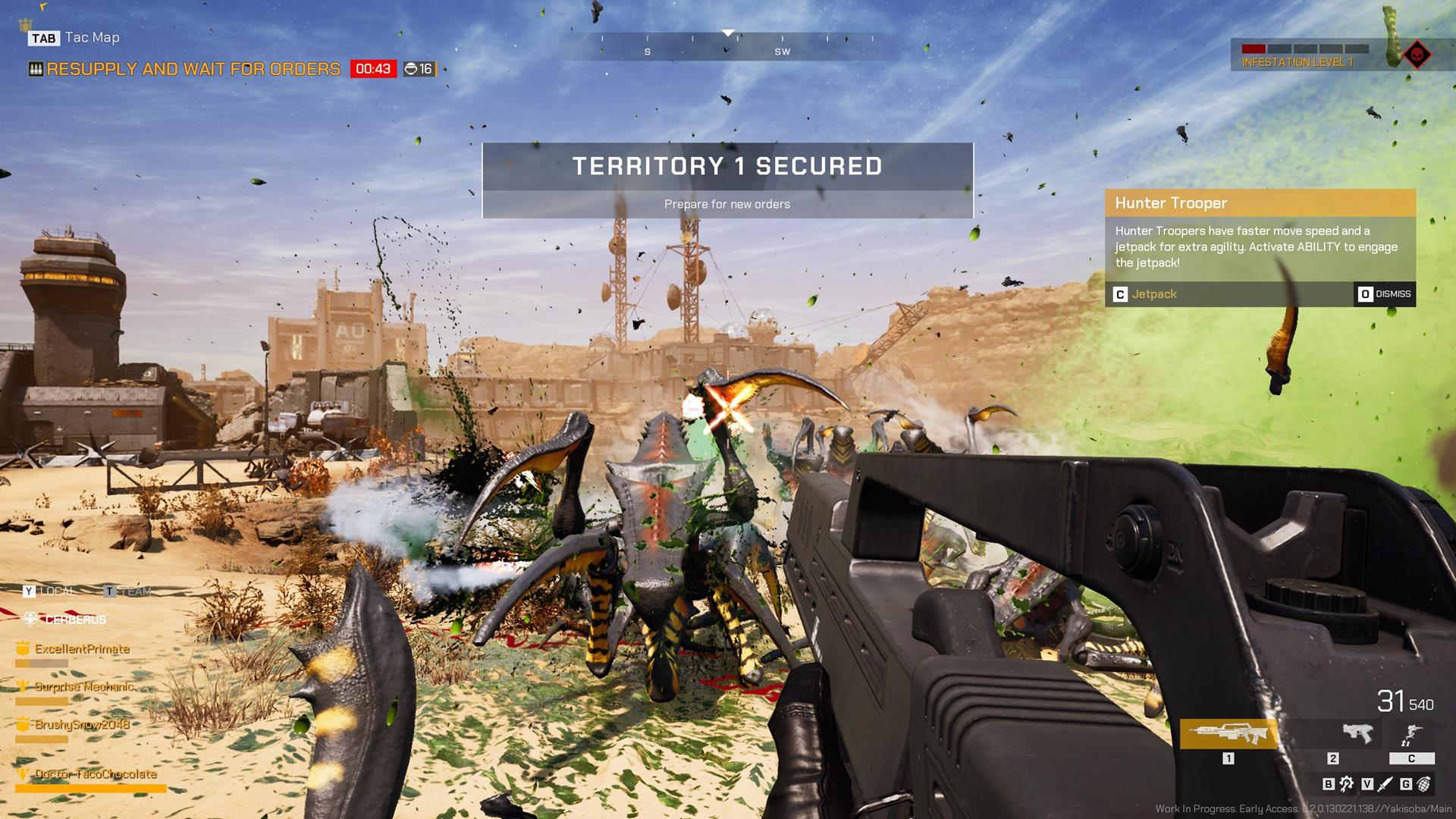 Starship Troopers Extraction Impressions 2