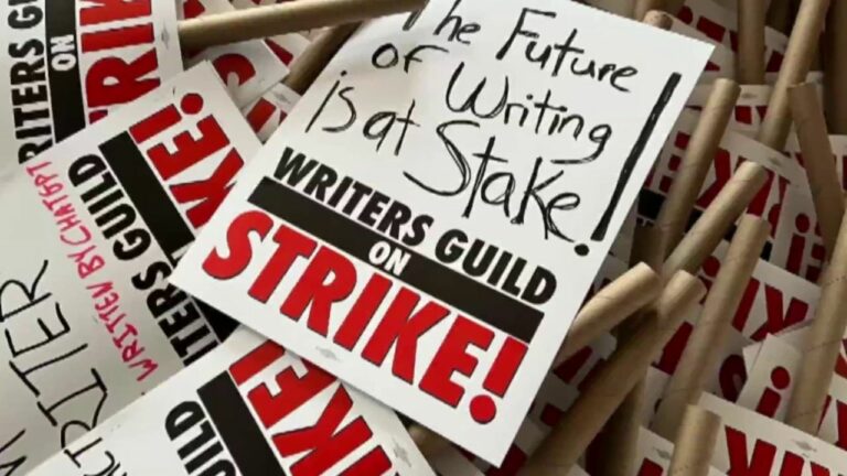Writers Guild On Strike For The First Time In 15 Years