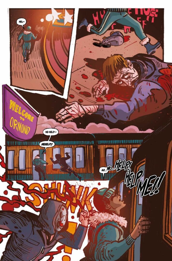Dead By Daylight #1 panel 3