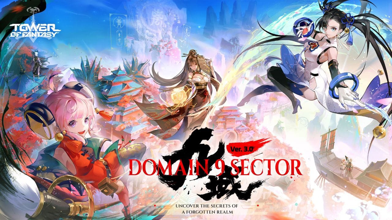 tower of fantasy expansion 3.0: domain 9 sector out tomorrow