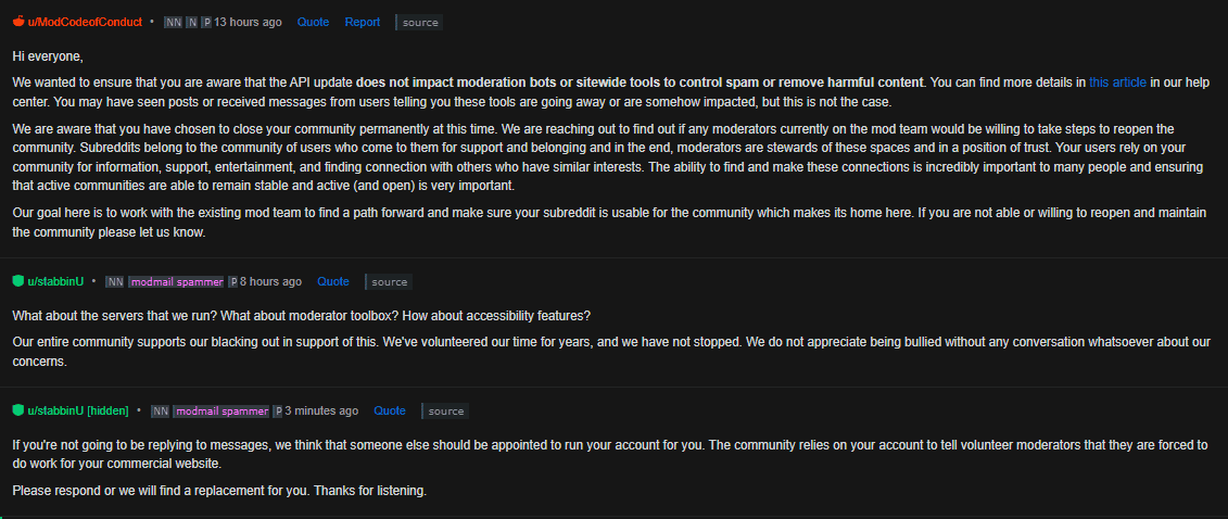 Reddit Moderator Strike Over API Use - The Story So Far
