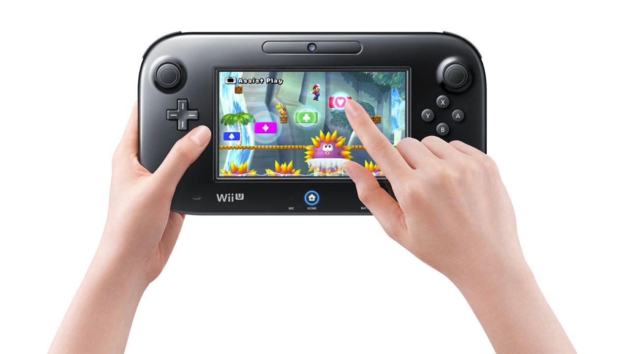 Nintendo Wii U;'s New Super Mario Bros U Touch Screen