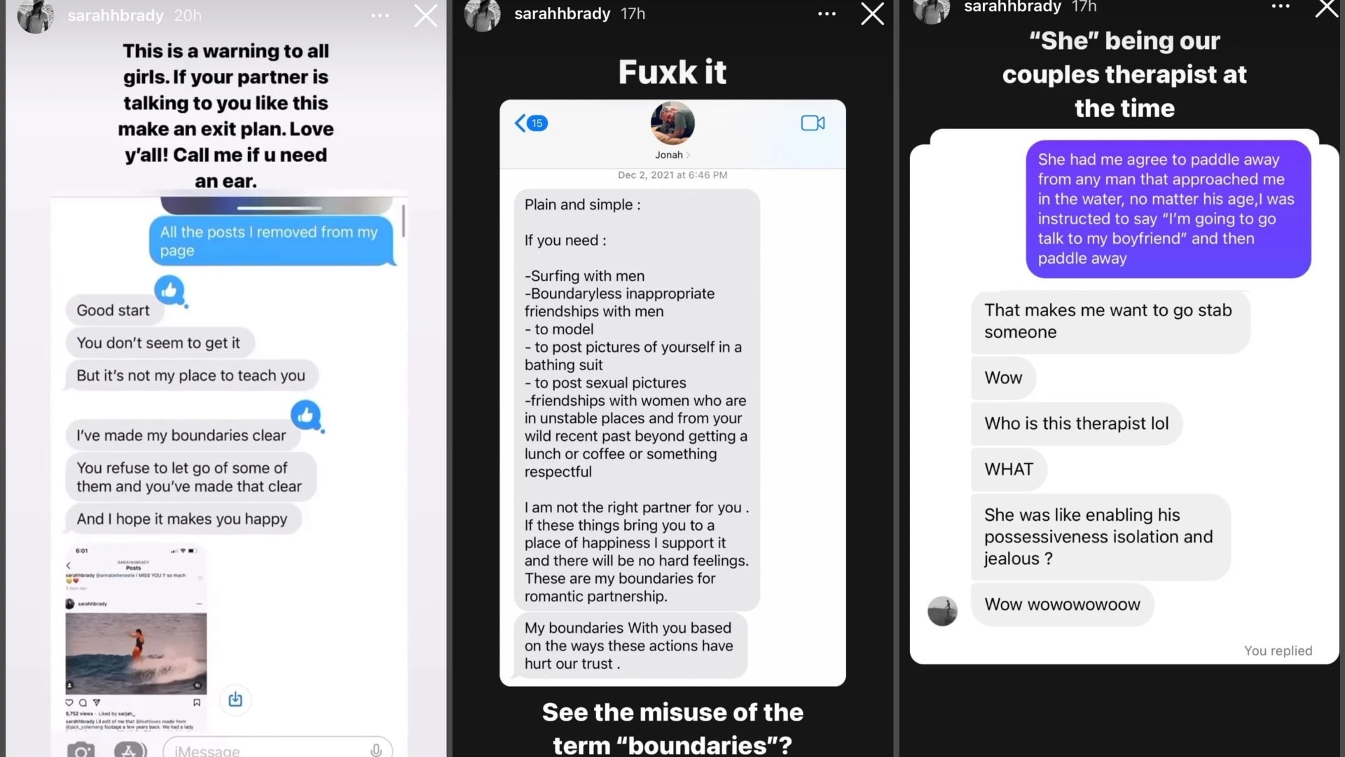 Examining Jonah Hill's Alleged Texts To Ex-Girlfriend Sarah Brady 2