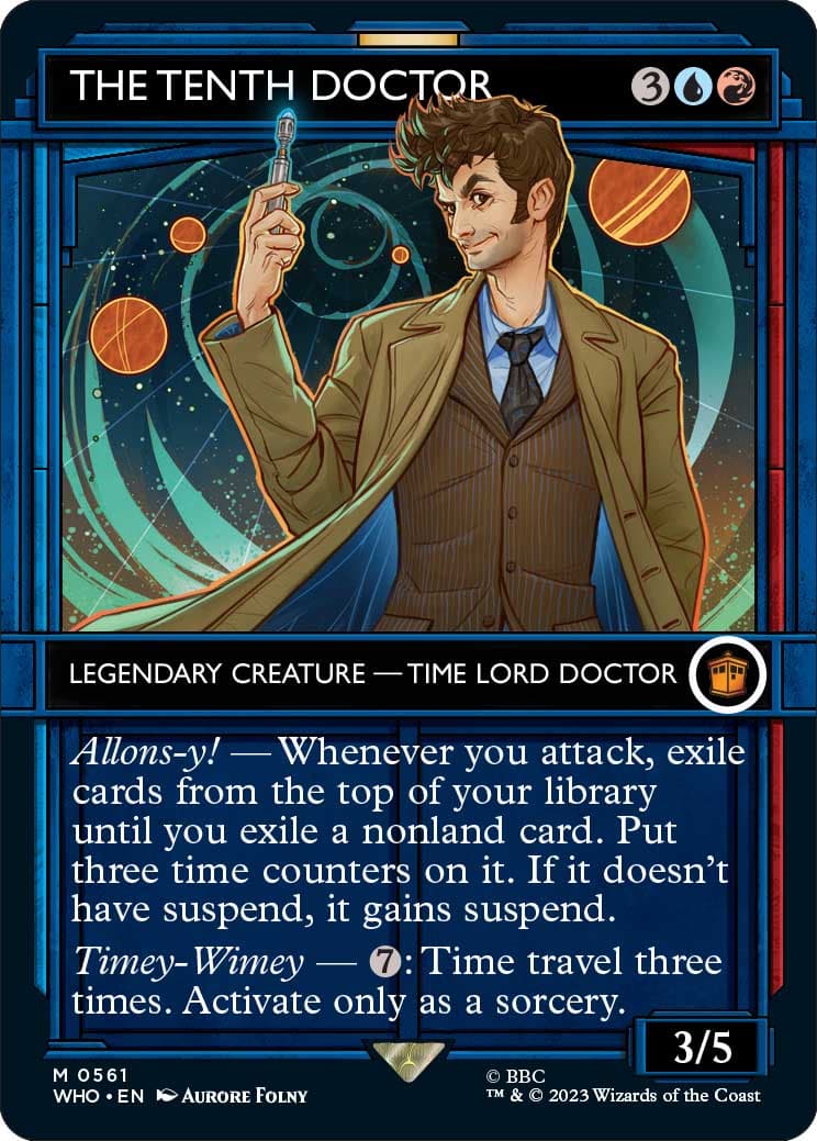 Magic The Gathering & Doctor Who Get a Big Crossover at SDCC 2023