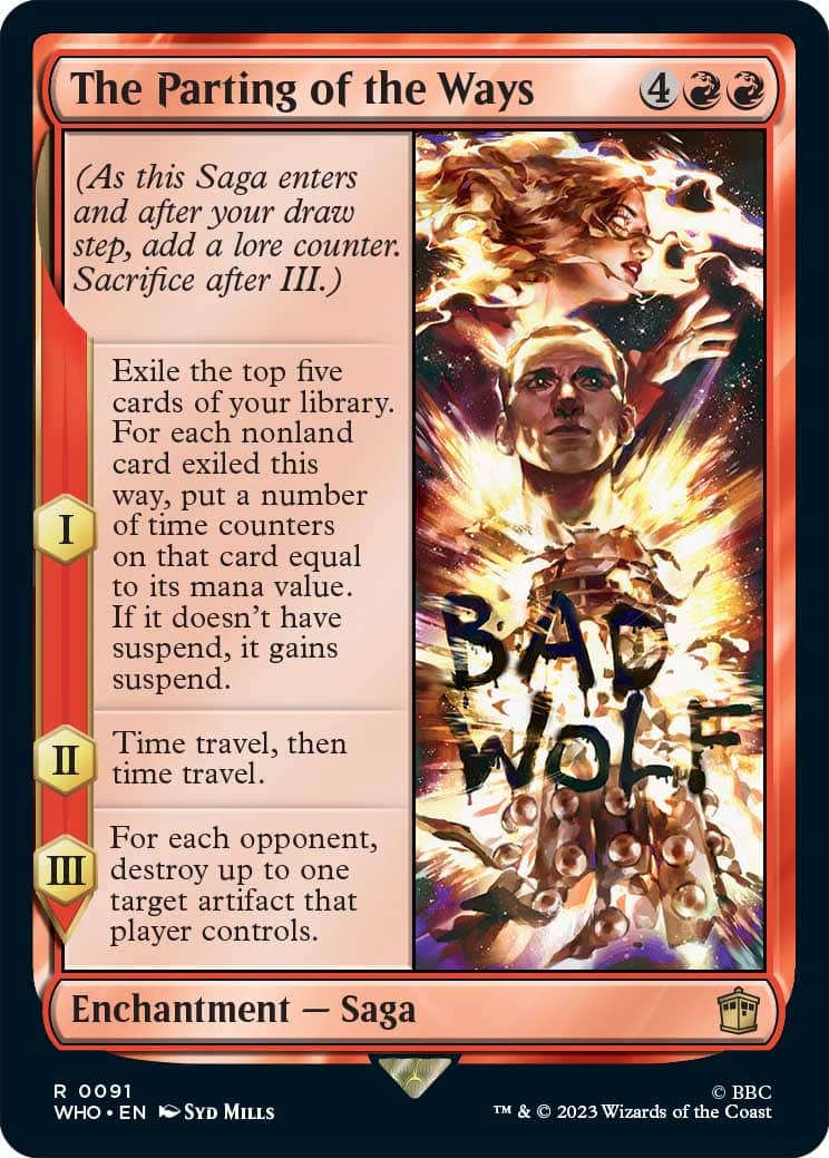 Magic The Gathering & Doctor Who Get a Big Crossover at SDCC 2023