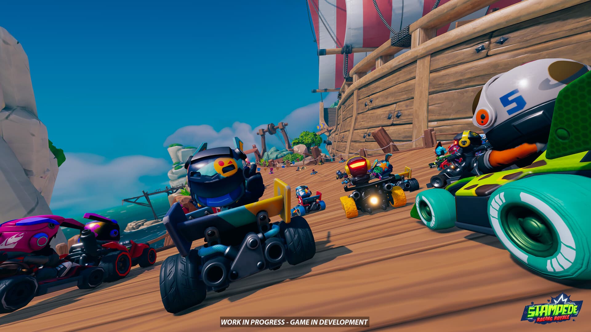 Stampede: Racing Royale Preview: Watch Out, Fall Guys, Here We Come!