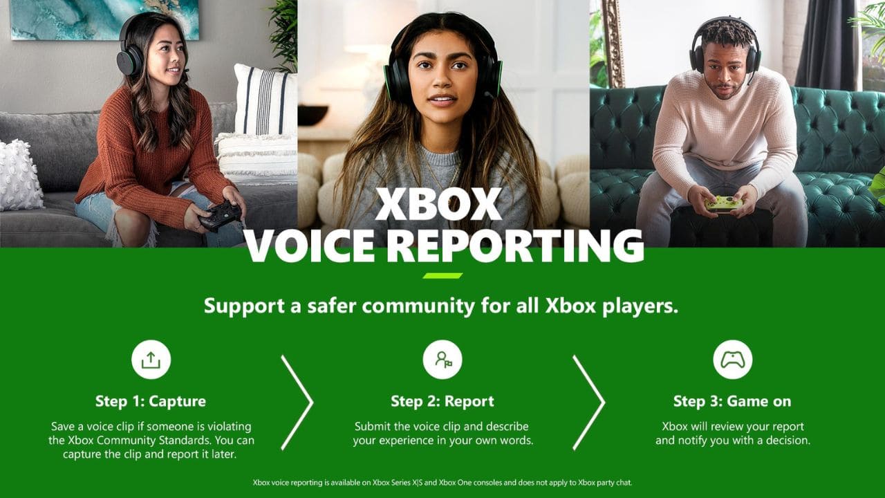 Xbox Fights Toxic In-Game Chat With Reactive Voice Reporting Xbox Tackling Toxic In-Game Chat With Reactive Voice Recording