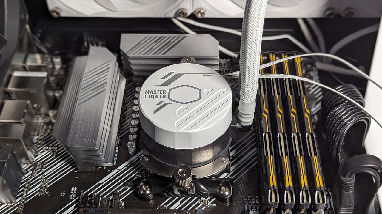 Coolermaster Masterliquid 360L Core White Review
