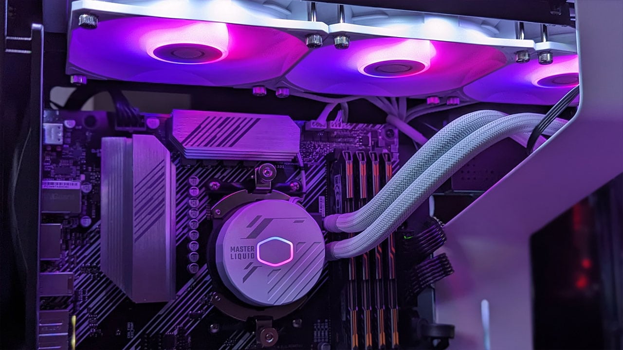 Coolermaster Masterliquid 360L Core White Review